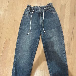 Blue denim jeans, bershka